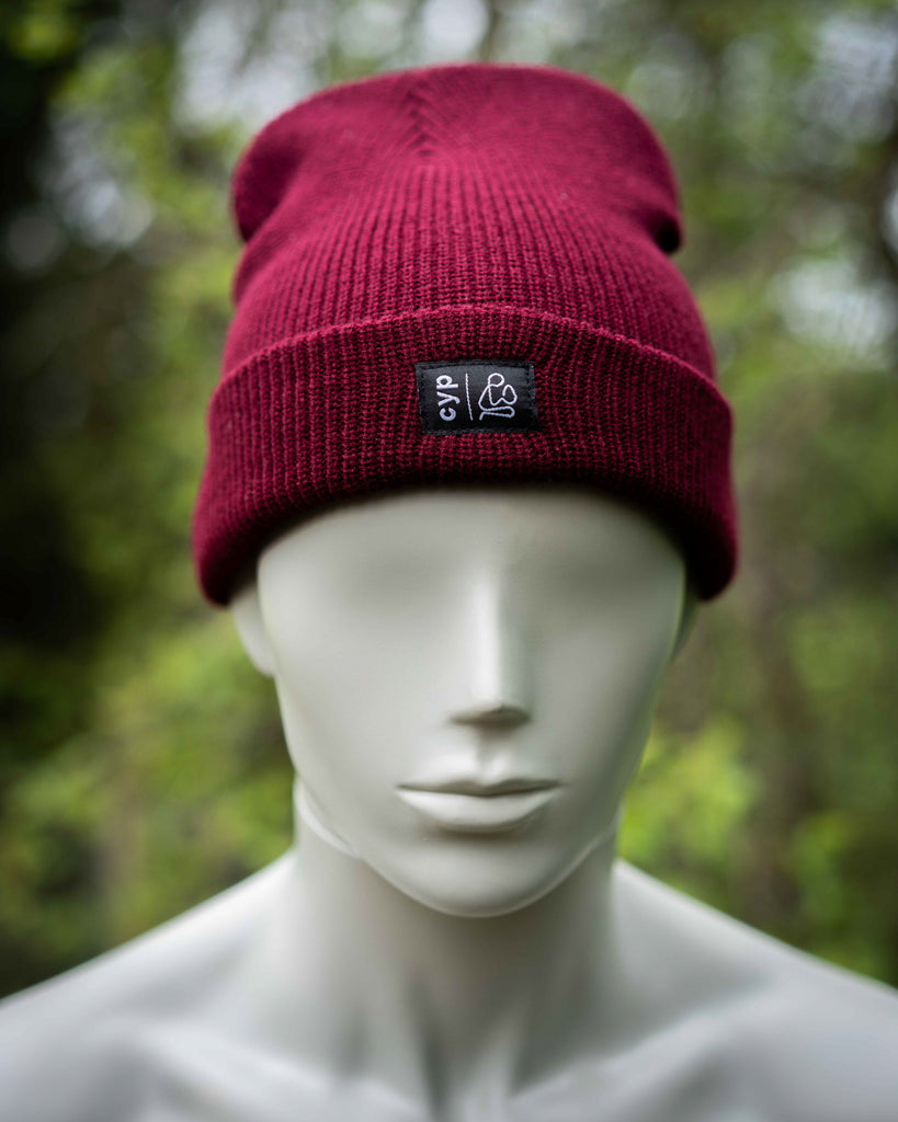 Burgundy Beanie
